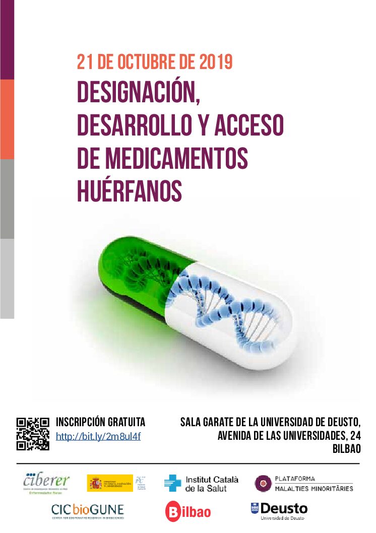 Jornada 2019 – Designación, desarrollo y acceso de medicamentos huérfanos