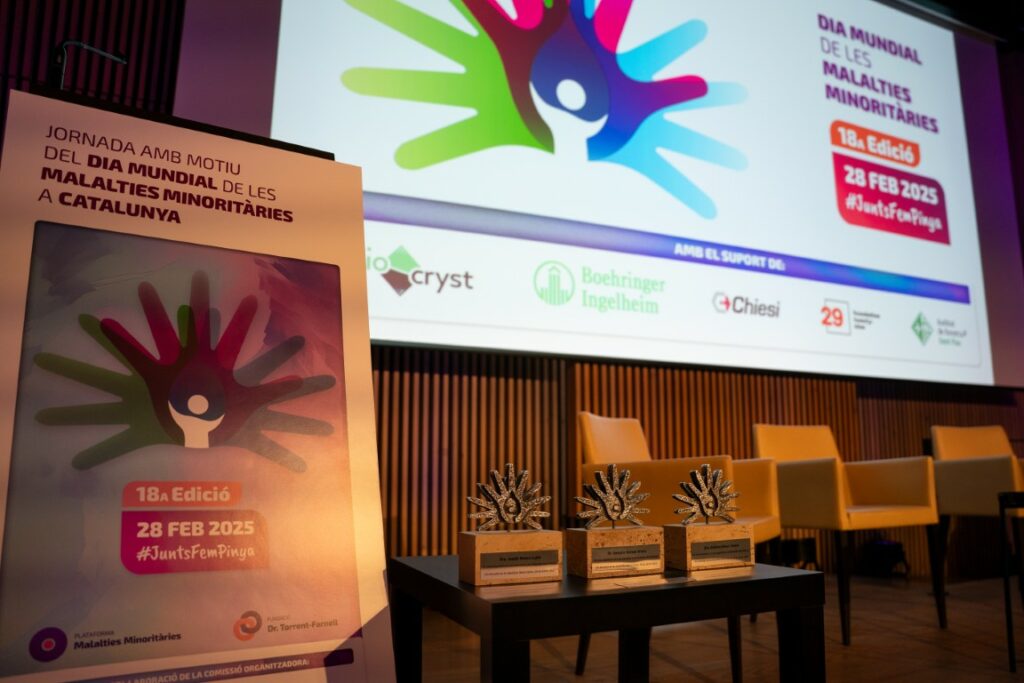 Reconocimientos dia mundial de las enfermedades minoritarias en Cataluña 2025