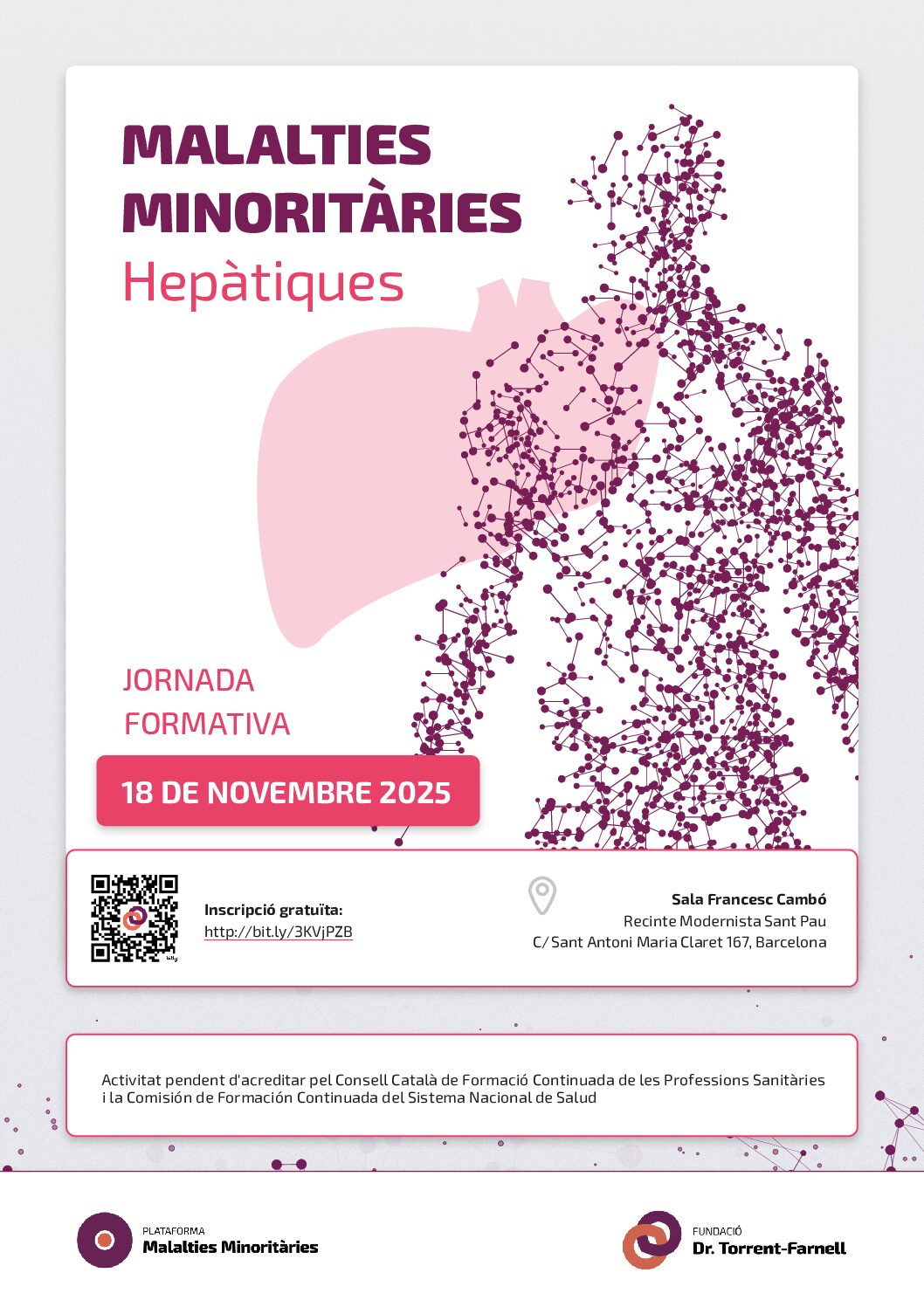 Ver programa de Jornada Enfermedades Minoritarias Hepáticas Póster de Jornada Enfermedades Minoritarias Hepáticas